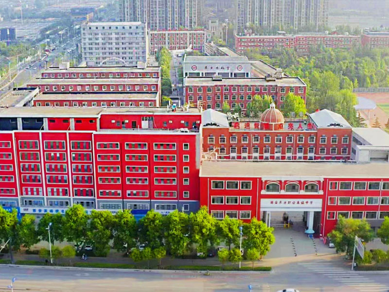 大荔校园鸟瞰图