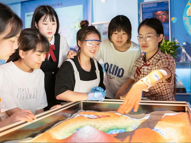 大荔数字化地理实验室